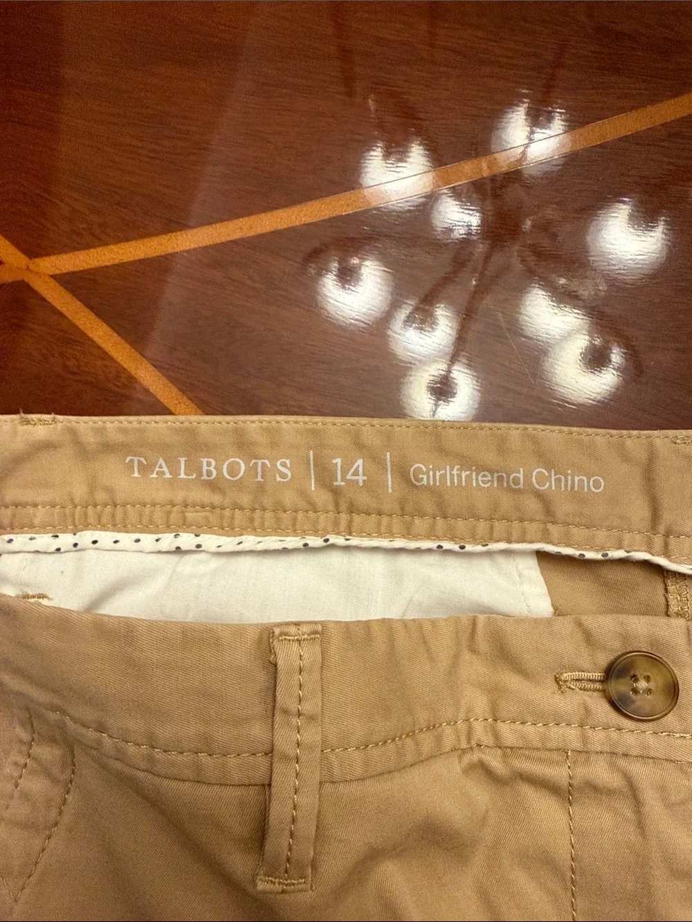 Talbots Girlfriend Chino - Picture 2 of 10